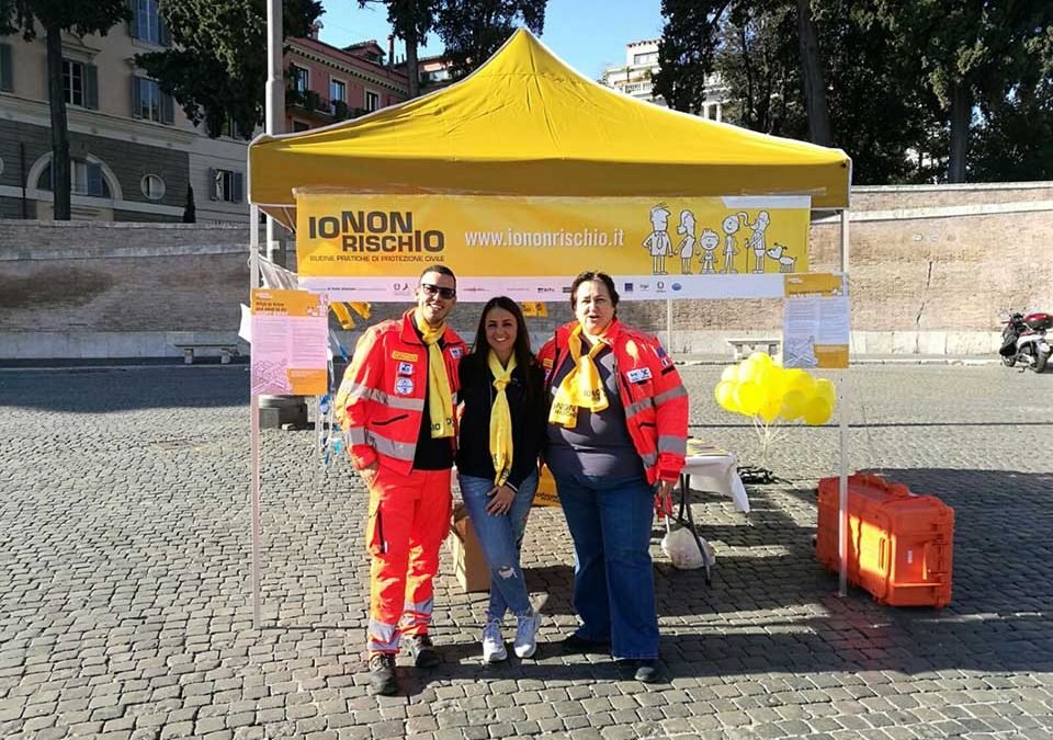 CIVES Campagna IO NON RISCHIO - Piazza del Popolo 14 ottobre 2017