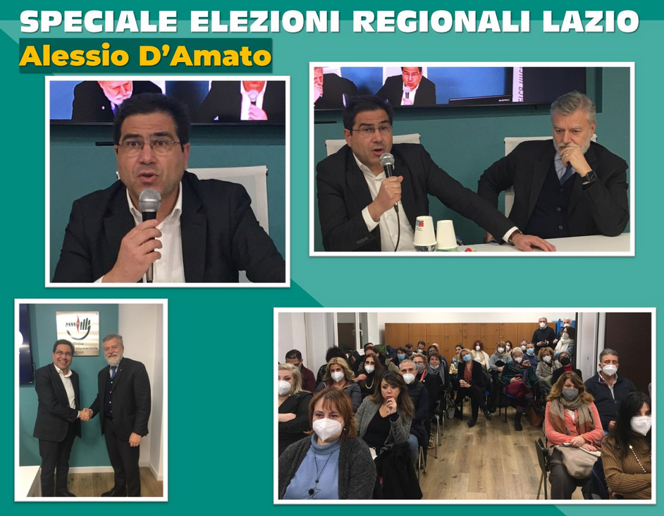 Verso le Elezioni Regionali: OPI Roma incontra il candidato Alessio D’Amato