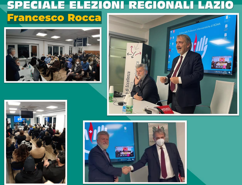 L’OPI incontra i candidati alla Regione: si parte con Francesco Rocca