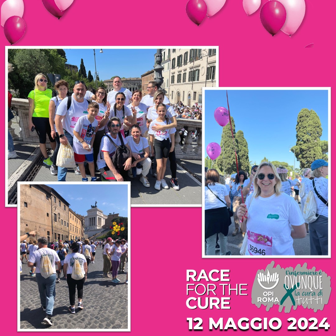 OPI ROMA A RACE FOR THE CURE 🏃‍♀️🏃‍♂️💗
