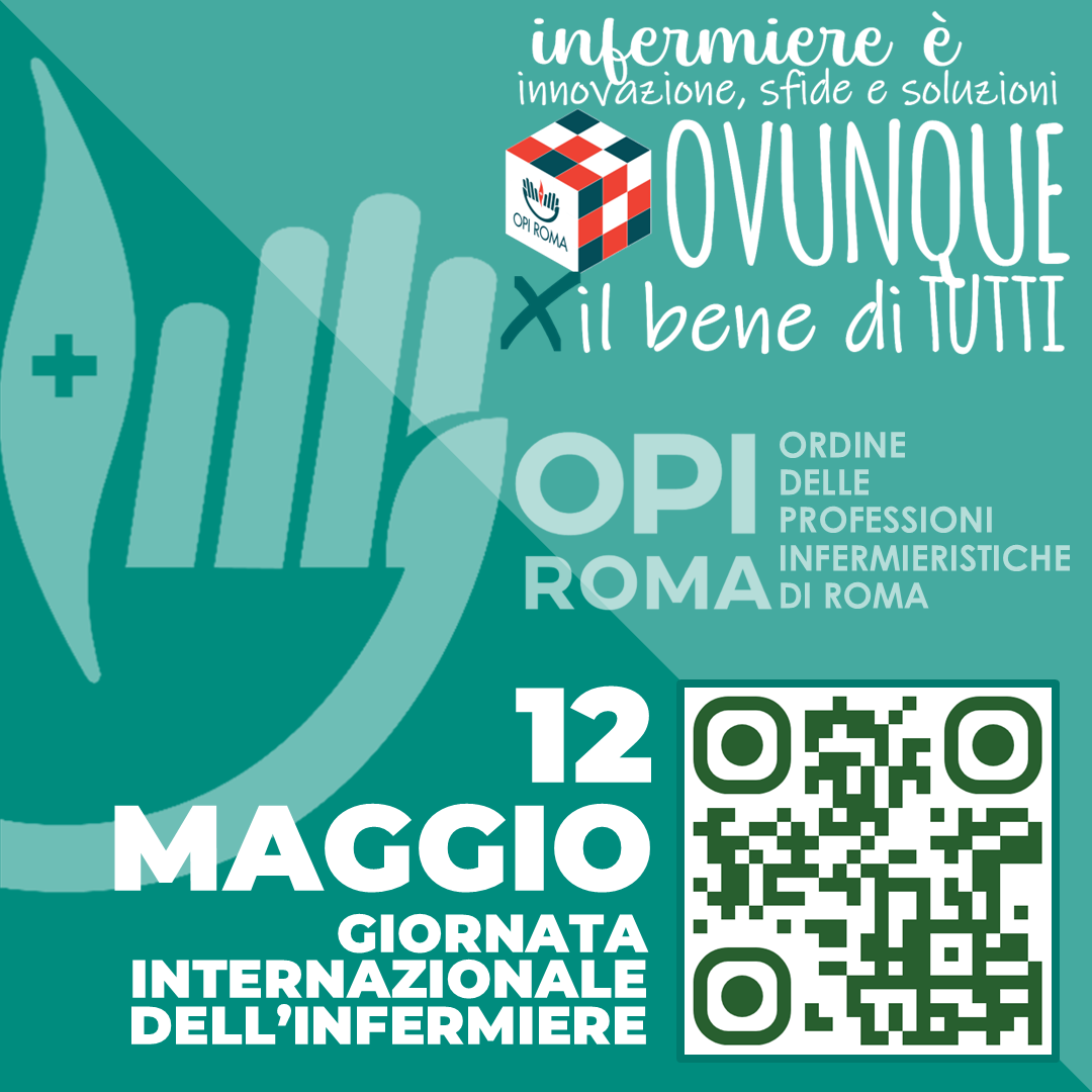 12 maggio, infermieri in piazza San Lorenzo in Lucina, dalle 9 alle 18