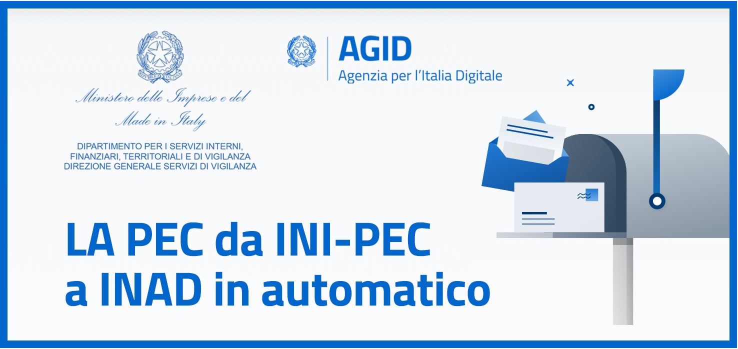 Riversamento automatico del domicilio digitale dei professionisti dal registro INI-PEC al registro INAD